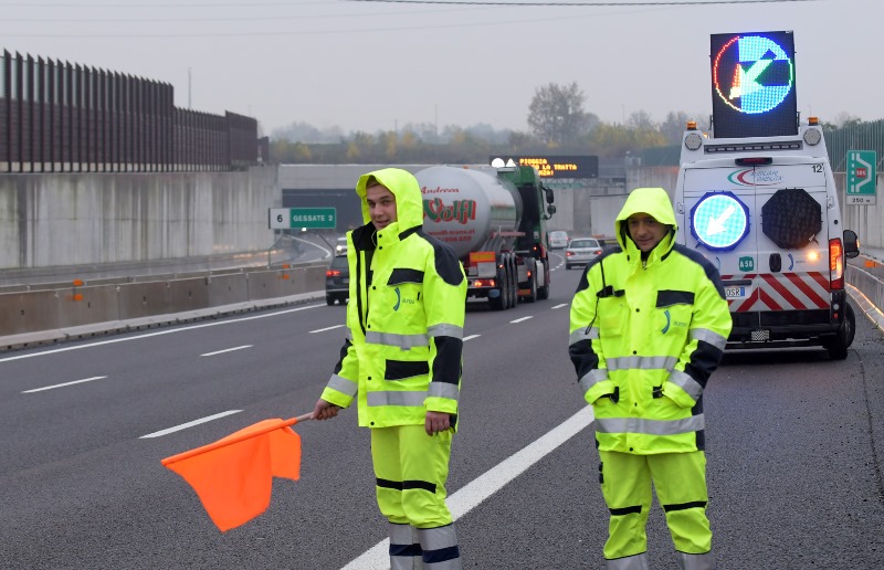 A58-TEEM pioggia maltempo