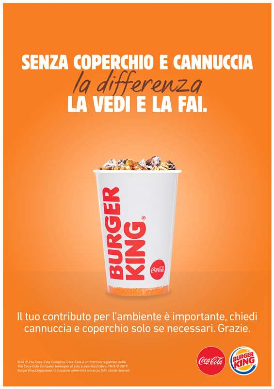 Burger King plastic