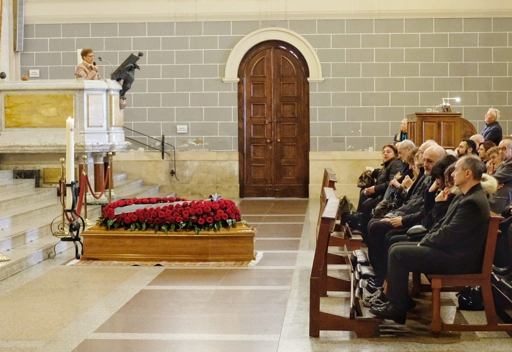 Funerale Tralongo direttore Parco Aspromonte