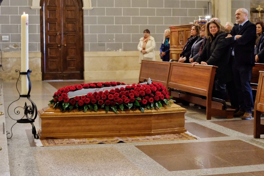 Funerale Tralongo direttore Parco Aspromonte