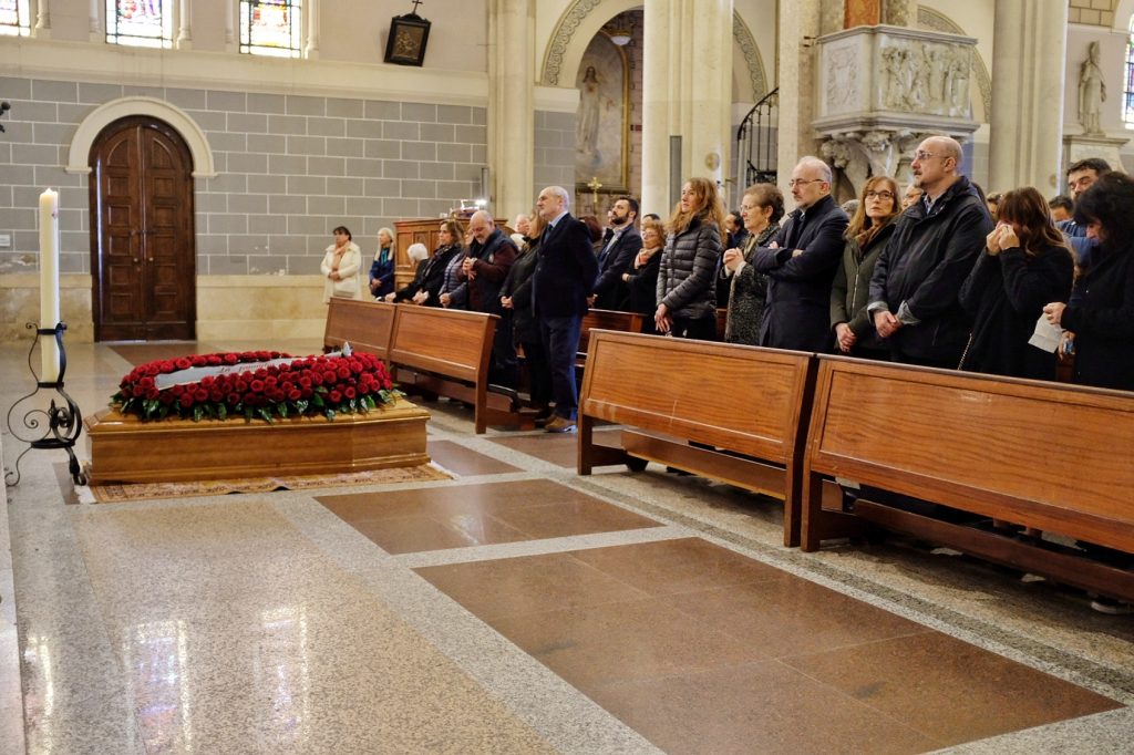 Funerale Tralongo direttore Parco Aspromonte