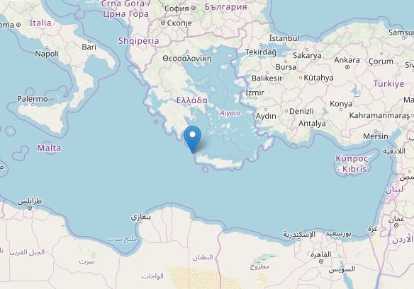 terremoto grecia creta oggi