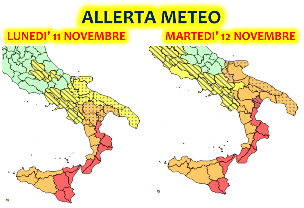 allerta meteo protezione civile