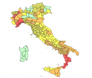 allerta meteo protezione civile domenica 24 novembre 2019