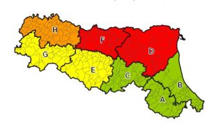 allerta piena po emilia romagna