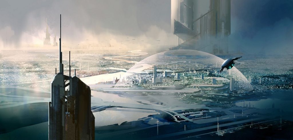 città fantascienza