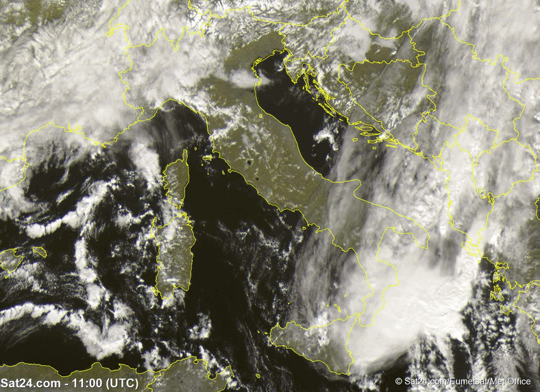 meteo italia 7 novembre 2019