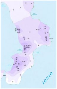mappa calabria