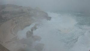 mareggiata santa cesarea terme