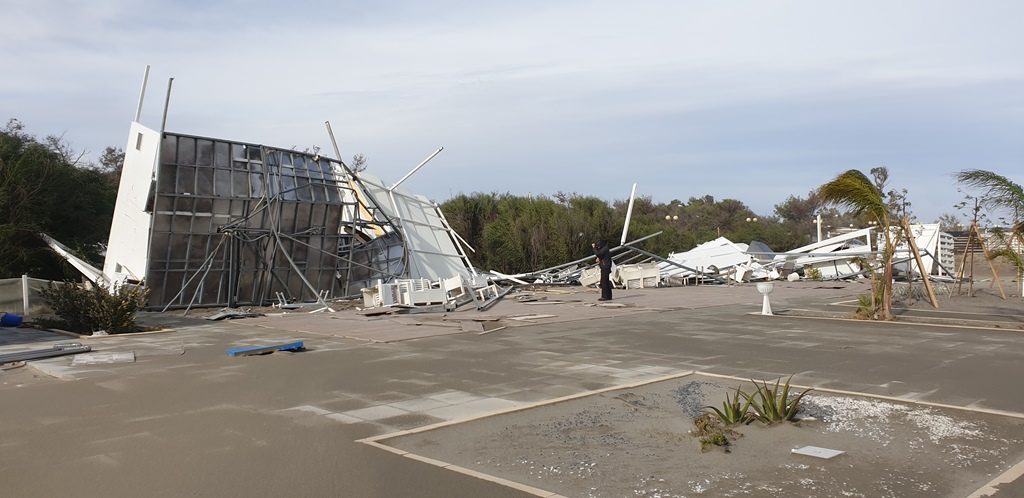 policoro danni tromba d'aria ciclone mediterraneo 12 novembre 2019