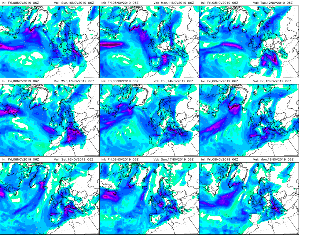 previsioni meteo novembre