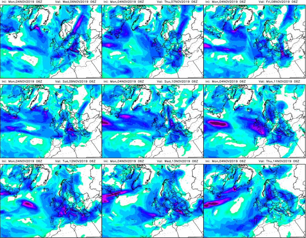 previsioni meteo novembre 2019