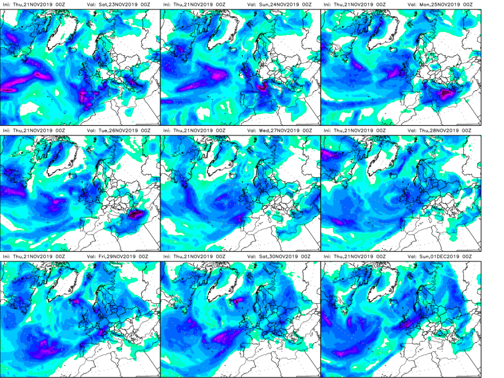 previsioni meteo novembre 2019