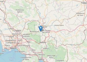 scossa terremoto benevento