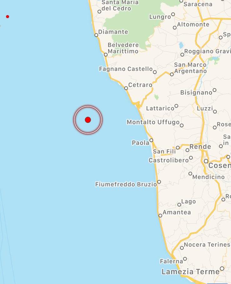terremoto calabria
