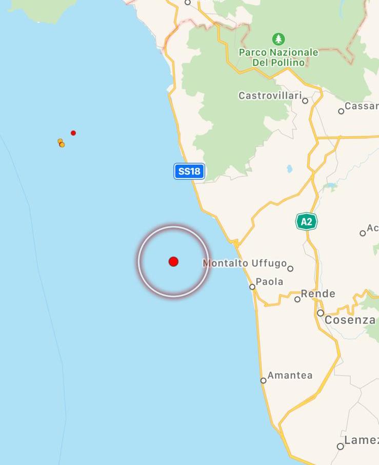 terremoto calabria