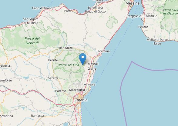 terremoto catania milo