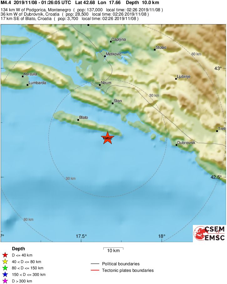 terremoto croazia