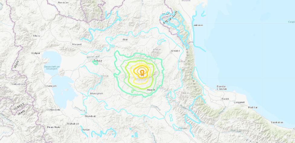 terremoto iran