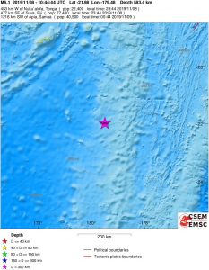 terremoto isole fiji