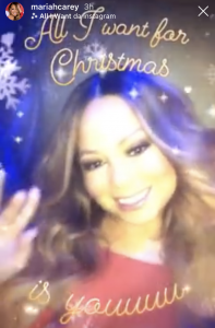 All I want for Christmas
