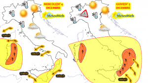 Allerta Meteo Italia Ciclone 4 5 Dicembre 2019