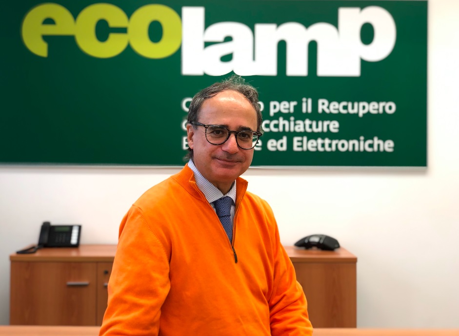Fabrizio D'Amico, Direttore Generale del consorzio Ecolamp