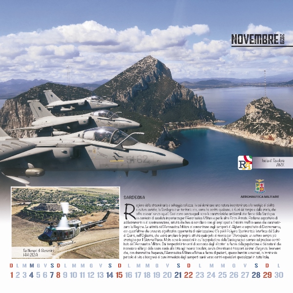 calendario aeronautica militare