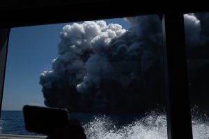 eruzione nuova zelanda