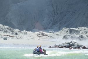 eruzione nuova zelanda