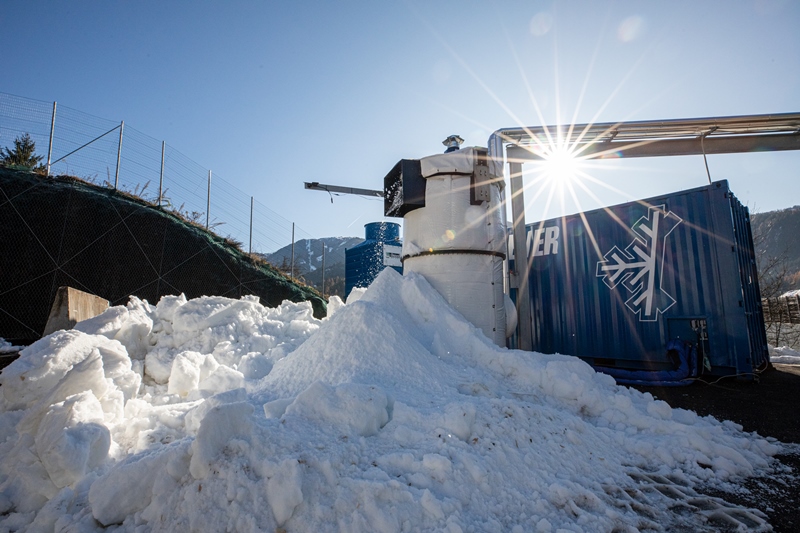 legno vaia neve