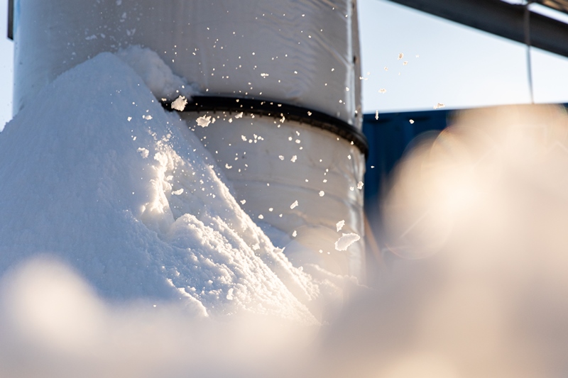 legno vaia neve