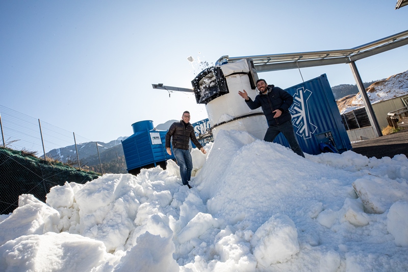 legno vaia neve
