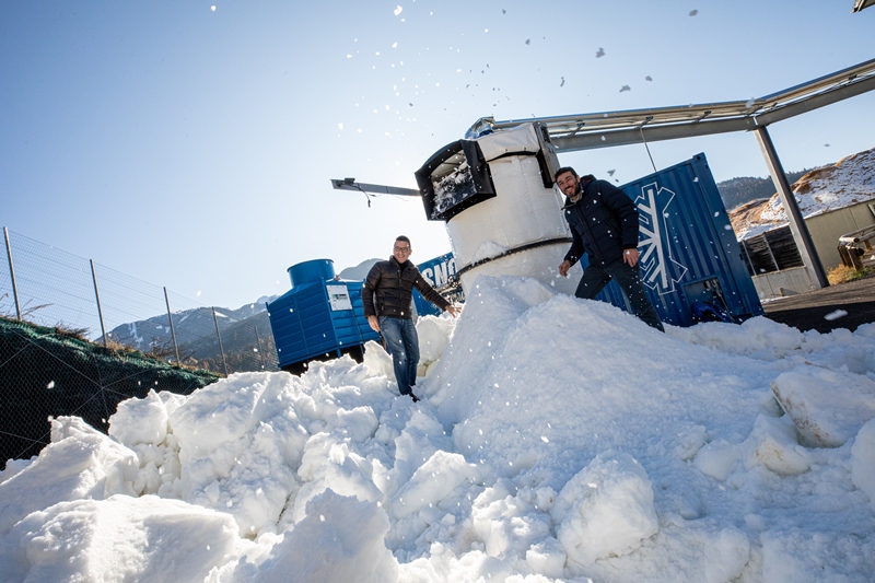 legno vaia neve