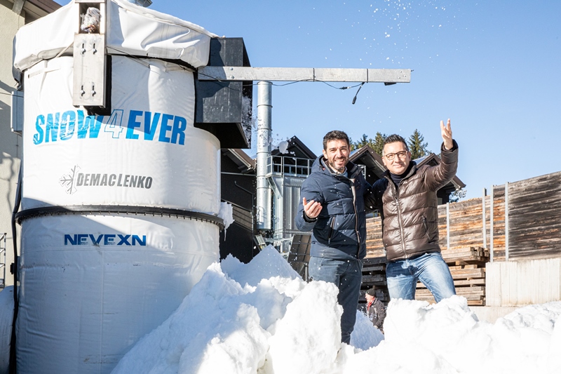 legno vaia neve