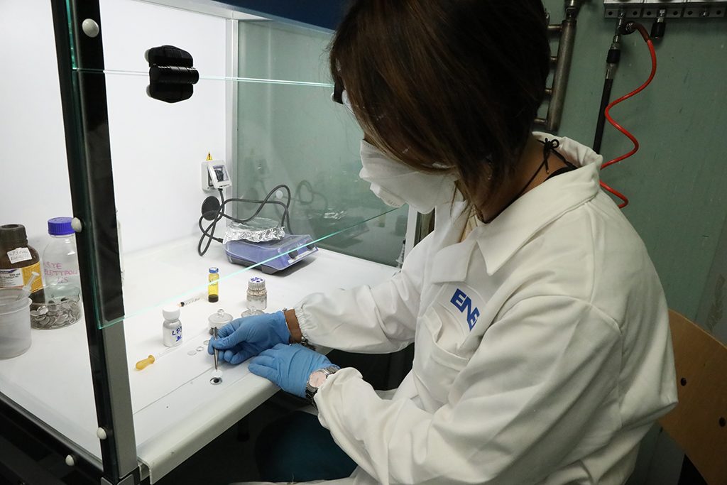 nanomateriali ENEA batterie litio zolfo