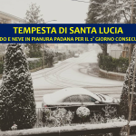 Maltempo, ancora NEVE e GELO al Nord con la “Tempesta di Santa Lucia” per il 2° giorno consecutivo, imbiancate Milano e Torino [FOTO e VIDEO]
