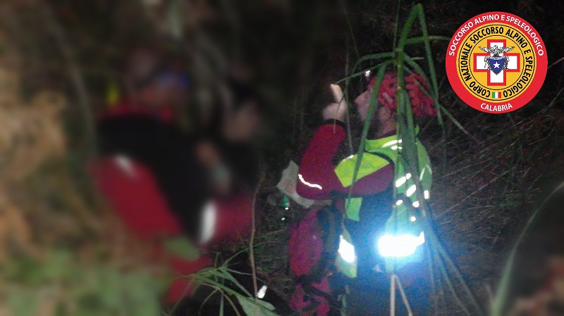soccorso alpino turista dispersa pollino
