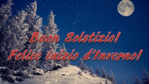 solstizio buon inverno 2019 immagini