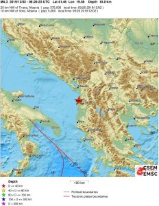 terremoto albania