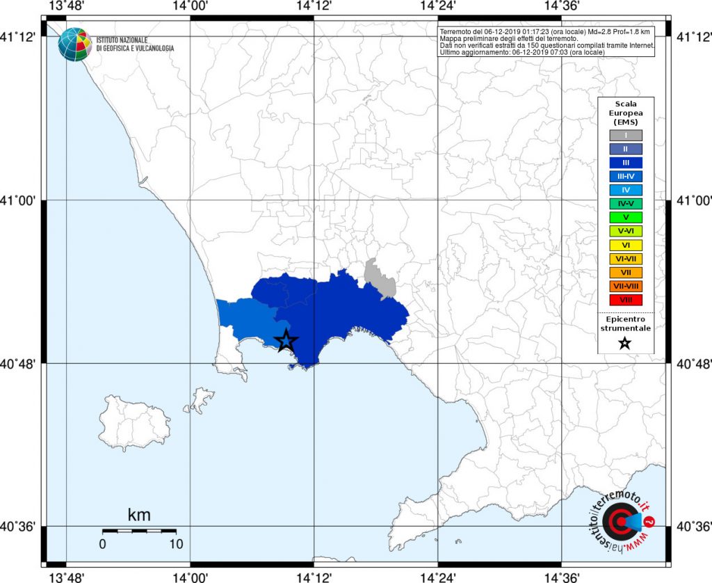 terremoto pozzuoli napoli