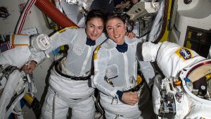 Jessica Meir e Christina Koch