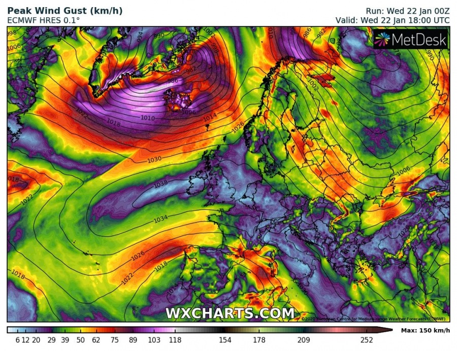 Meteo Profondo Ciclone Vicino Alla Groenlandia Una Giornata meteo-profondo-ciclone-vicino-alla-groenlandia-una-giornata
