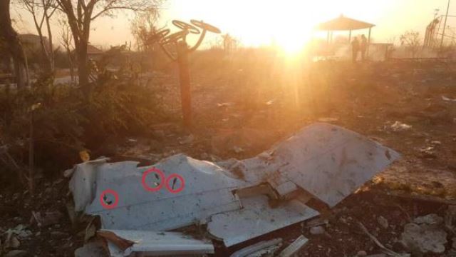 incidente aereo iran