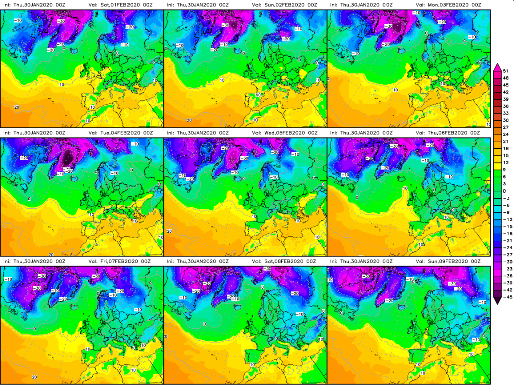 previsioni meteo temperature