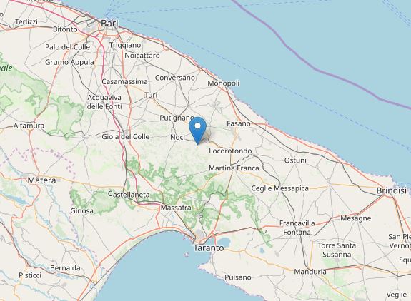 terremoto alberobello