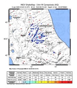 terremoto campotosto