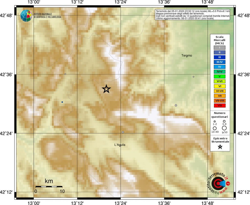 terremoto campotosto