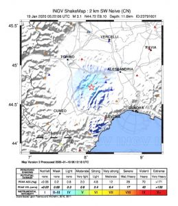 terremoto cuneo neive