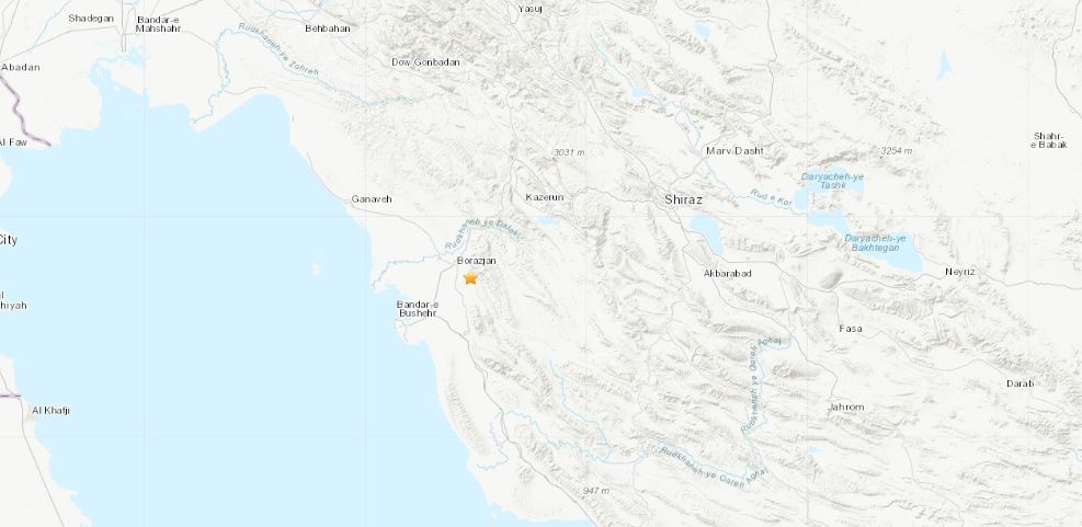 terremoto iran